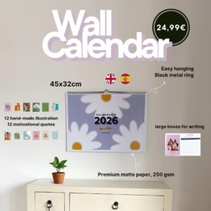 wall calendar 2026